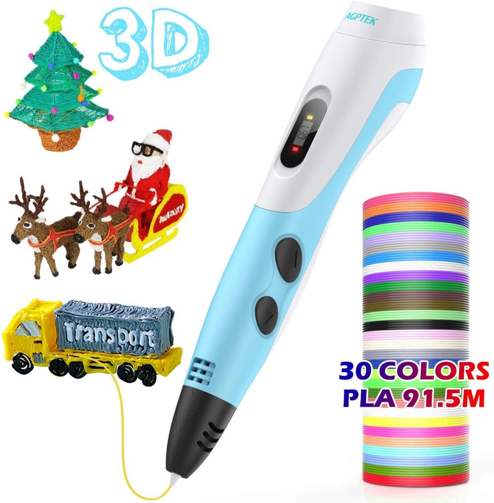 pluma de impresión 3d Marca Agptek ideal para niños